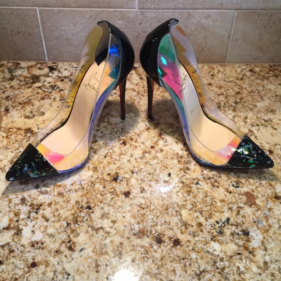 Christian Louboutin Disco PVC Heels - Picture 4 of 8